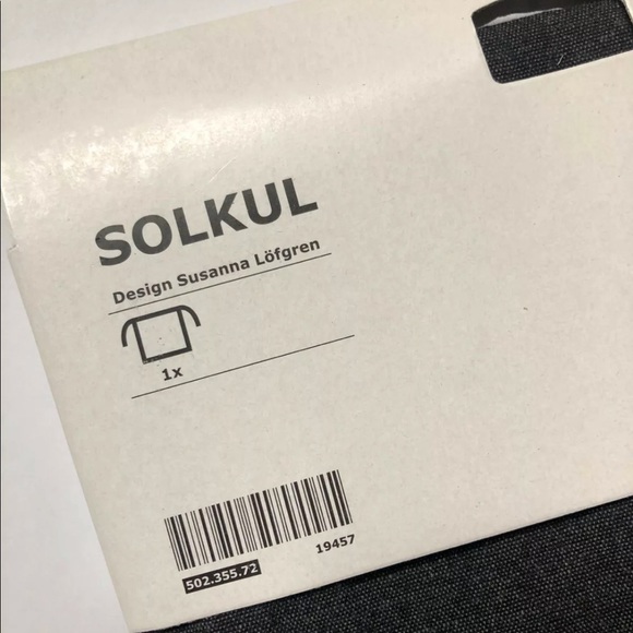 IKEA Men’s Half Apron BBQ / Chef SOLKUL Black - Picture 3 of 9